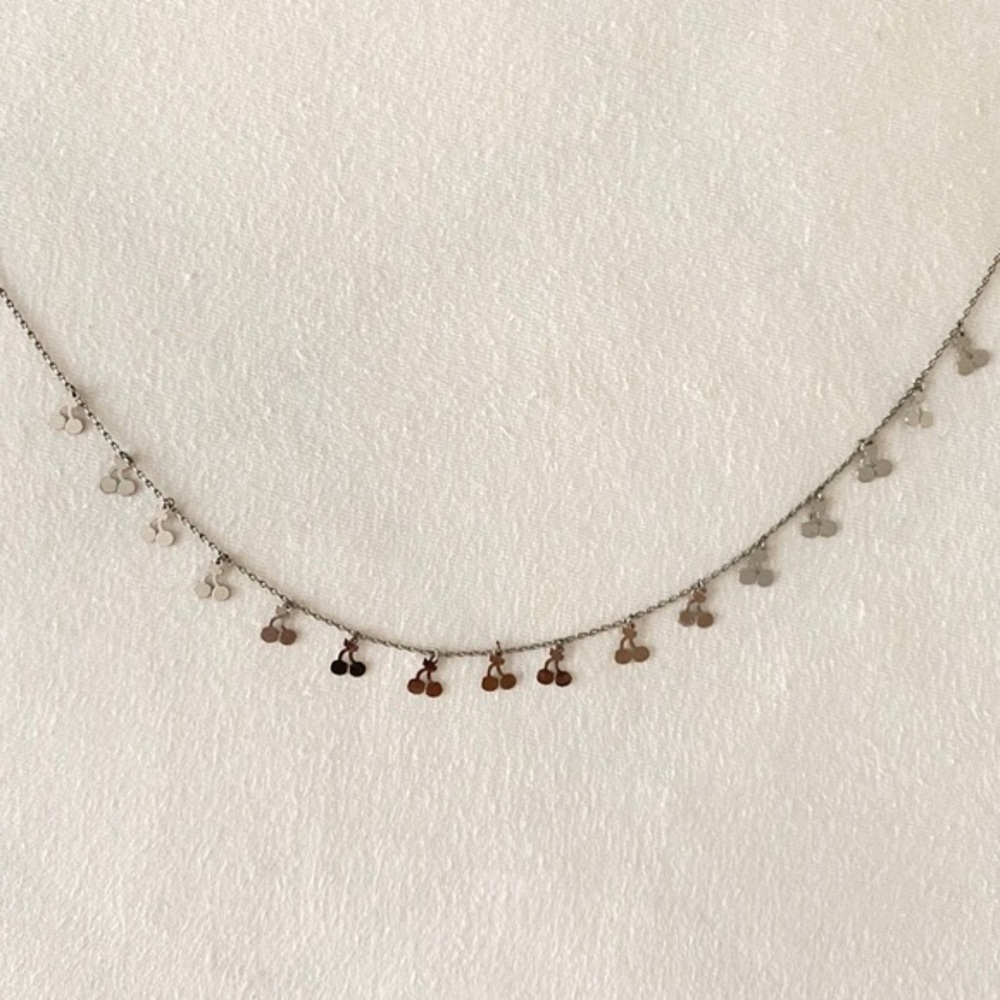 Urban Outfitters Cherry Charm Necklace